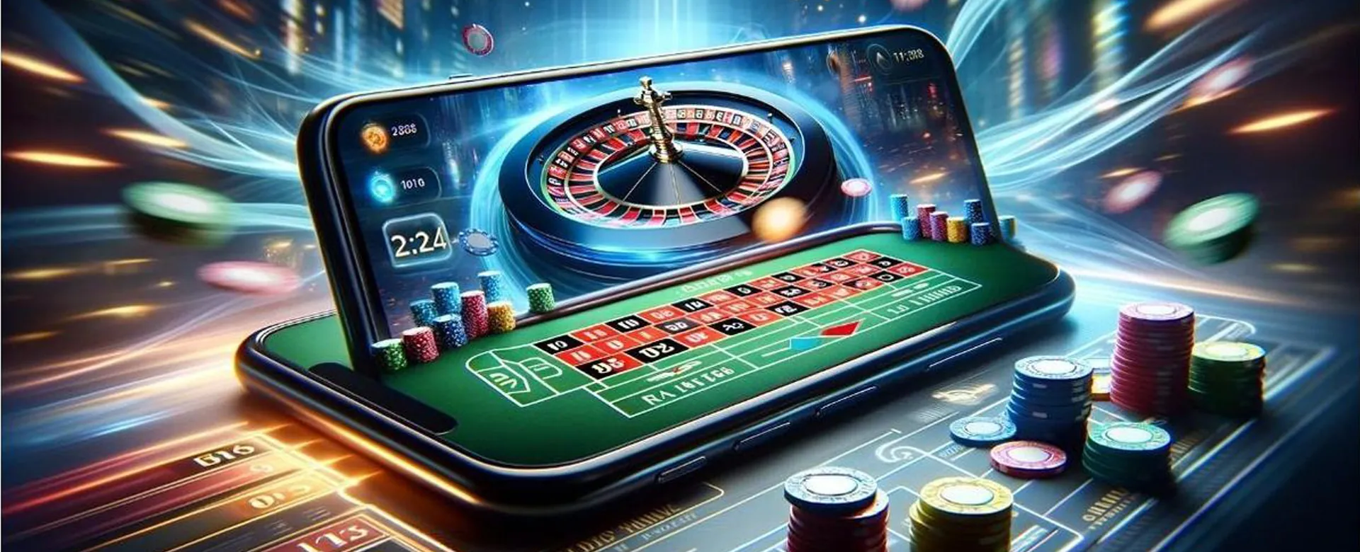 niceph Casino Hero Image: Golden slots and card games